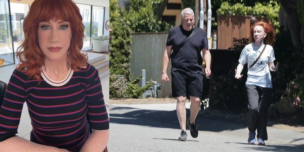 In the face of anti-Trump sentiment, Kathy Griffin appears almost unrecognizable in a makeup-free Malibu stroll