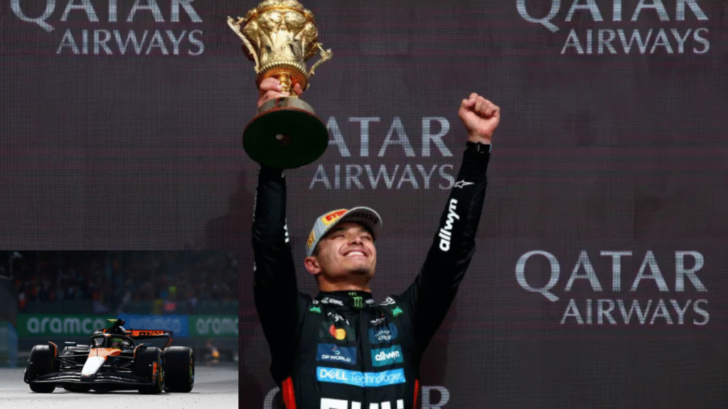 Nico Hulkenberg secures the first-ever Formula One podium, while Lando Norris wins the British Grand Prix in a historic home victory!