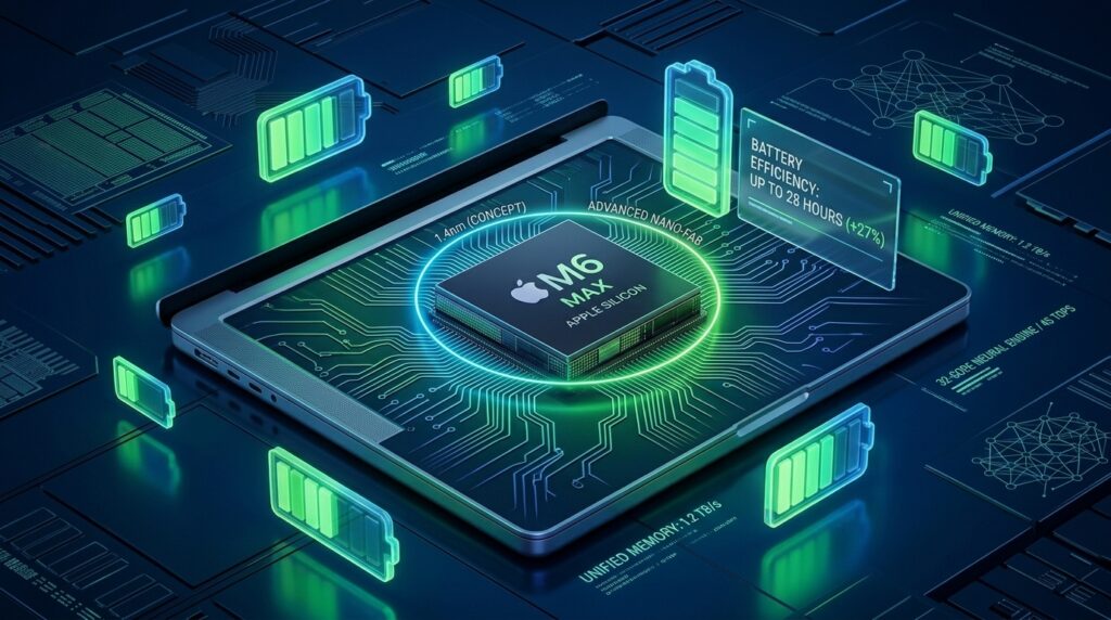 This year’s M6 MacBook Pro is anticipated to use Apple’s first 2nm chip.