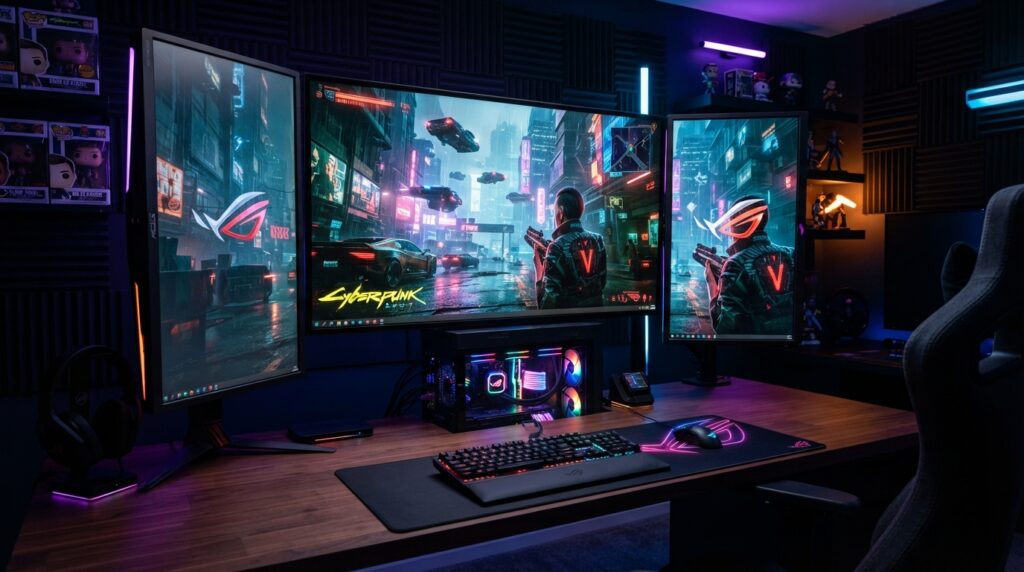 A New Era of Adaptable Gaming Performance: ASUS Reveals New Triple-Mode Gaming Monitor Models
