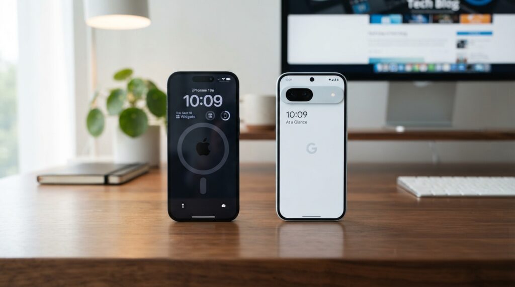 iPhone 16e vs Google Pixel 9a smartphone comparison