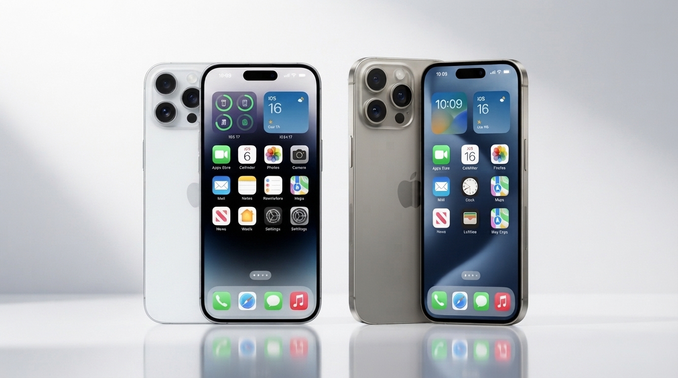 iPhone 17 vs iPhone 16 side-by-side comparison